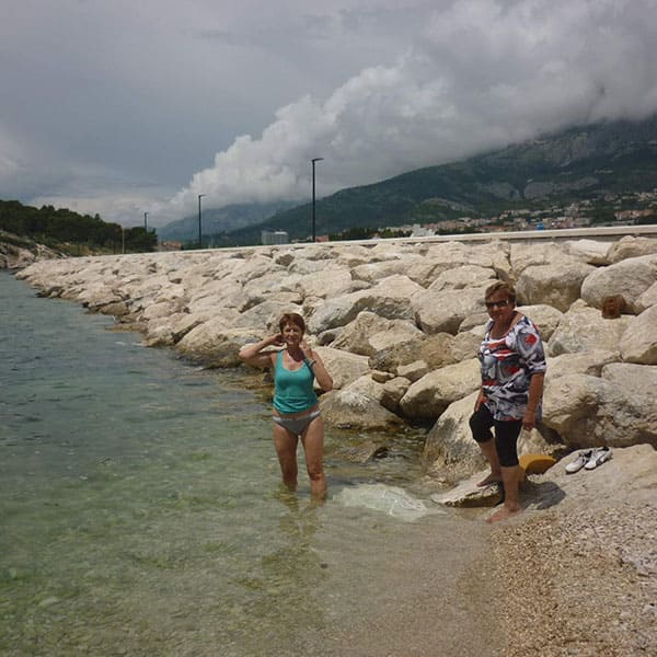 Автобусный тур зрелых женщин по нудистским пляжам Хорватии 71 фото